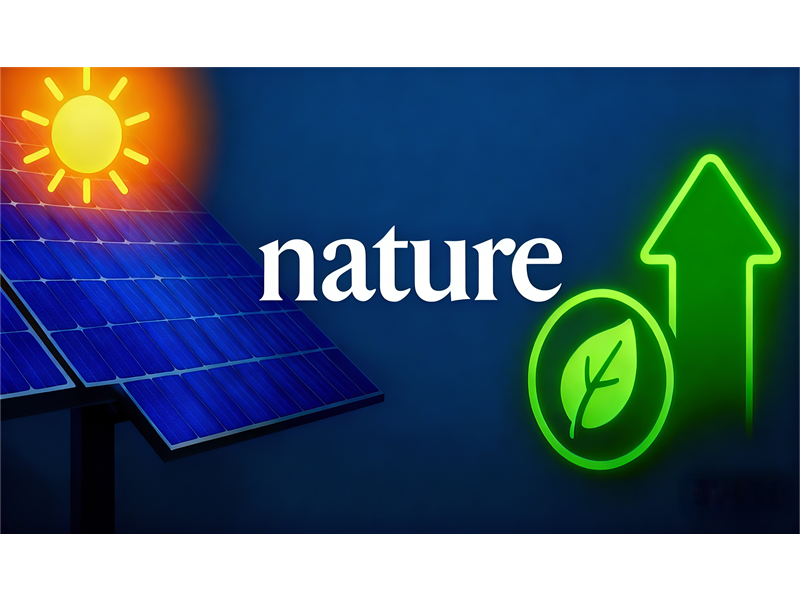 交大溥渊教授戚亚冰与合作者Nature发文：告别铅污染，钙钛矿太阳能电池迎来“绿色新星”