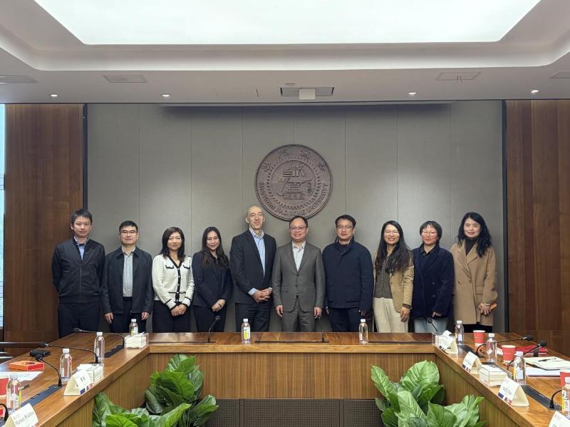 上海交大校领导会见慕尼黑工业大学副校长一行