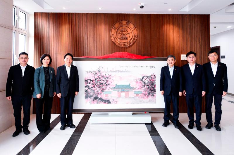 上海交大领导会见闵行区委书记陆方舟一行