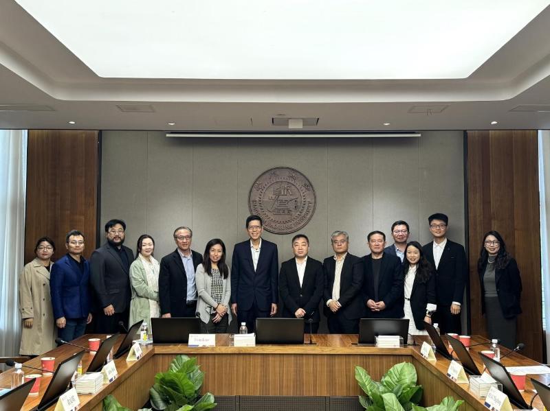 新加坡科技研究局代表团一行访问上海交通大学